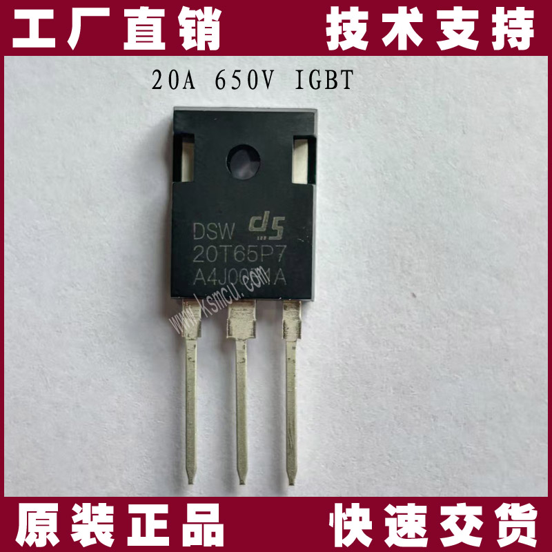 DSW20T65P7-IGBT-EG1155充電機專用功率管 DSW20T65P7-IGBT-EG1155充電機專用功率管
